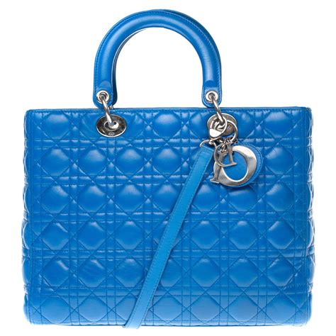 sac a main dior bleu|sac designer Dior.